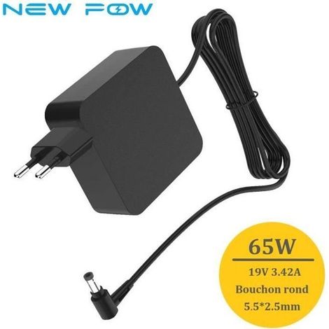 Neues Pow-kompatibles Laptop-ladegerät Für Asus X751, X751l, X751lx, R556, R556l, R556la – 19 V, 3,42 A, 65 W
