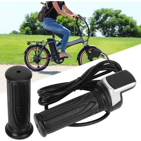 Gasgriff Für E-bikes Mit 6-kern-schaltung, Lcd-display Und Schalter (36 V) - Nim