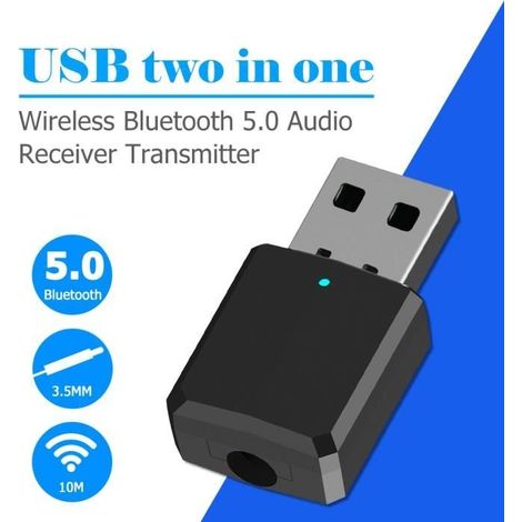 Usb Bluetooth 5.0 Musik-transmitter-empfänger-dongle-adapter Für Auto, Pc, Fernseher