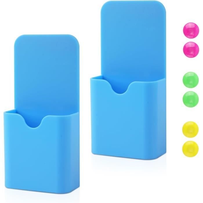 Wandmontierter Stiftehalter – Nicht Spezifiziert – 2er-pack – Magnetisch – 6 Perlen Enthalten – Hochwertiger Kunststoff