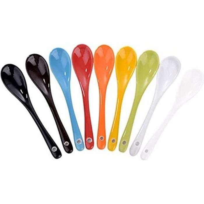 Teelöffel – Fablcrew – Mehrfarbig – Porzellan – 13 Cm – Praktisch Für Gewürze Und Marmelade
