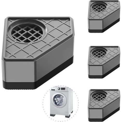 Antivibrationspads, Annefly 4 Stück Gummifüße, Für Waschmaschine Und Trockner – 3,8 Cm
