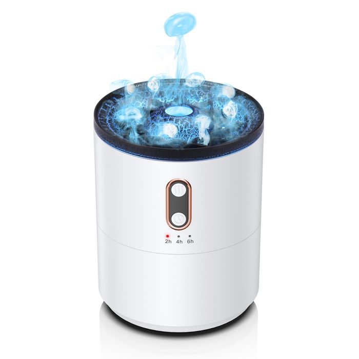 Luftbefeuchter, Mini-luftbefeuchter (450 Ml), Diffusor Für Ätherische Öle, Automatische Abschaltung, 2 Einstellbare Nebelstufen
