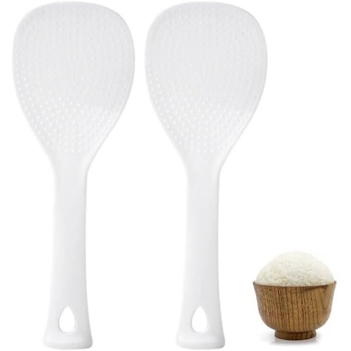 Reislöffel – 2er-pack – 19,7 X 7 Cm – Antihaftbeschichtung – Ergonomisch