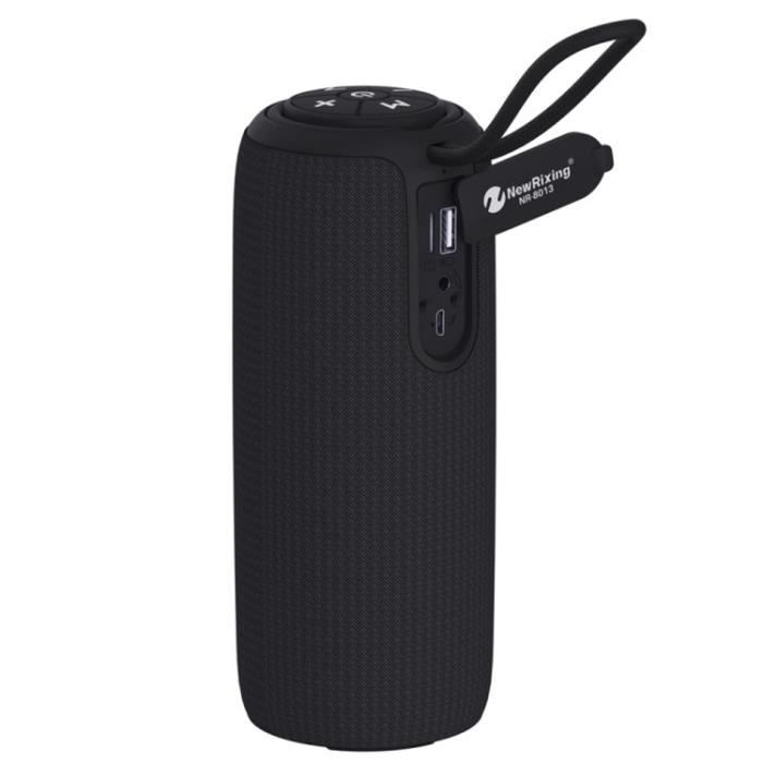 Nr8013 Tragbarer Kabelloser Bluetooth-lautsprecher, 10w Tws Stereo-bluetooth-lautsprecher Mit Fm/tf-unterstützung Für Computer Und Handys