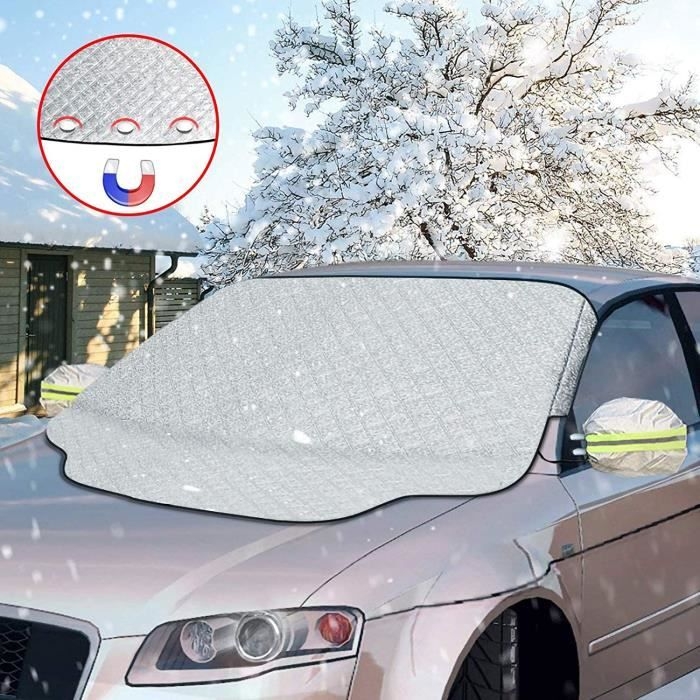 Ezlife Magnetische Auto-windschutzscheibenabdeckung, Universeller Windschutzscheibenschutz, Schützt Die Windschutzscheibe Vor Sonne, Uv-strahlung Und Frost