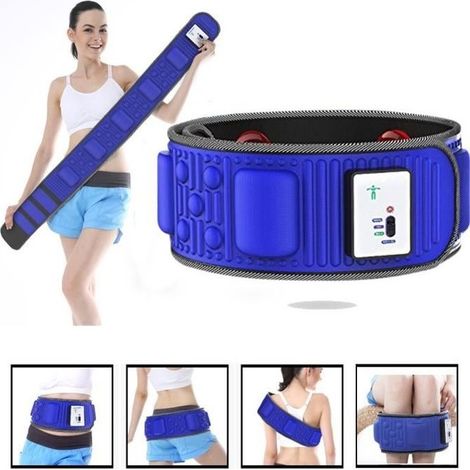 Elektrostimulationsgürtel Für Die Bauchmassage Bei Frauen, Vibrierender Schlankheitsgürtel Zur Fettverbrennung An Schultern/oberschenkeln/beinen/hüften