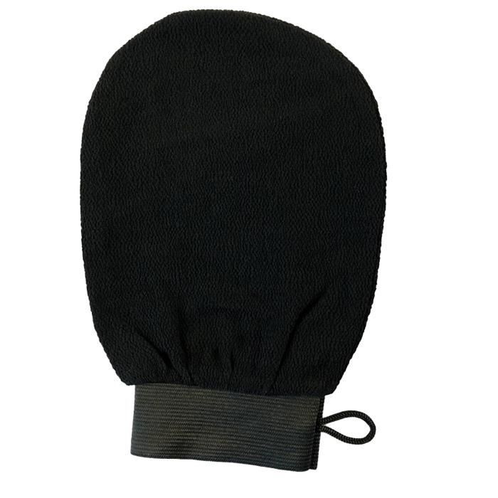 Schwamm - Badeblume Bräunungshandschuh Glatteste Oberfläche Einfach Zu Verwenden Auto-styling-handschuhe - Schwarz 1