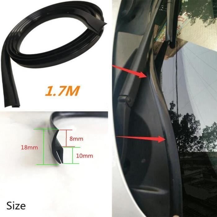 Cs 1,7 M Universal-dichtungsleiste Für Die Windschutzscheibe, Schwarze Gummileiste - Csbdh824a7951