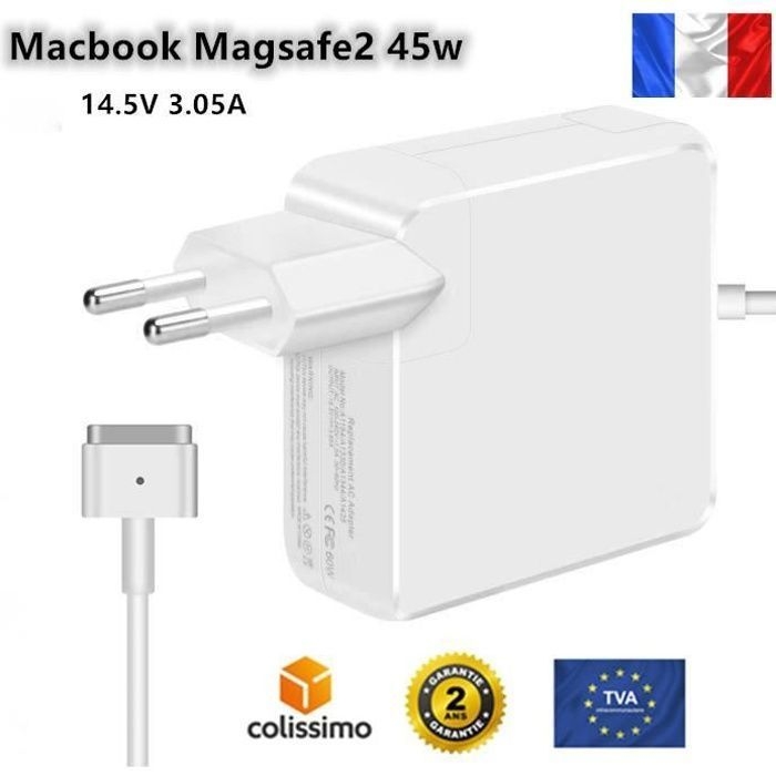 Netzteil/ladegerät – Apple – Macbook Air 11" A1465 13" A1466 – 45 W – Weiß – Adapter