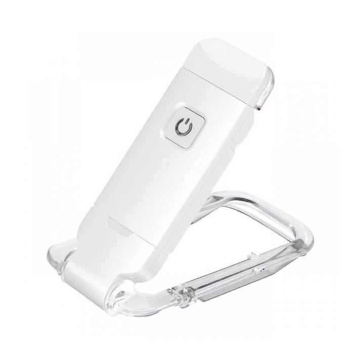 Tragbares, Ansteckbares Nachtlicht, Weiß, Usb, Led-leselampe Und Lesezeichen, Augenschutz, Für Die Nachtbeleuchtung Zu Hause