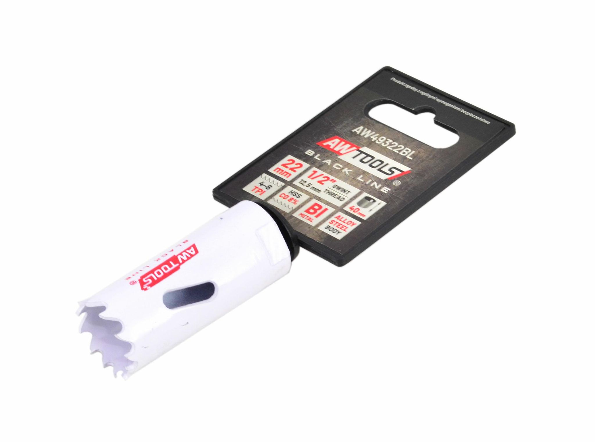 Lochsäge Awtools Hss-co 8% 27mm Kühlöffnungen Geringe Vibration