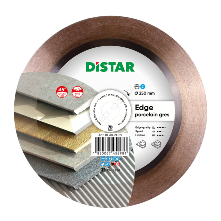 Distar Diamanttrennscheibe 250 X 1,4 X 25 X 25,4