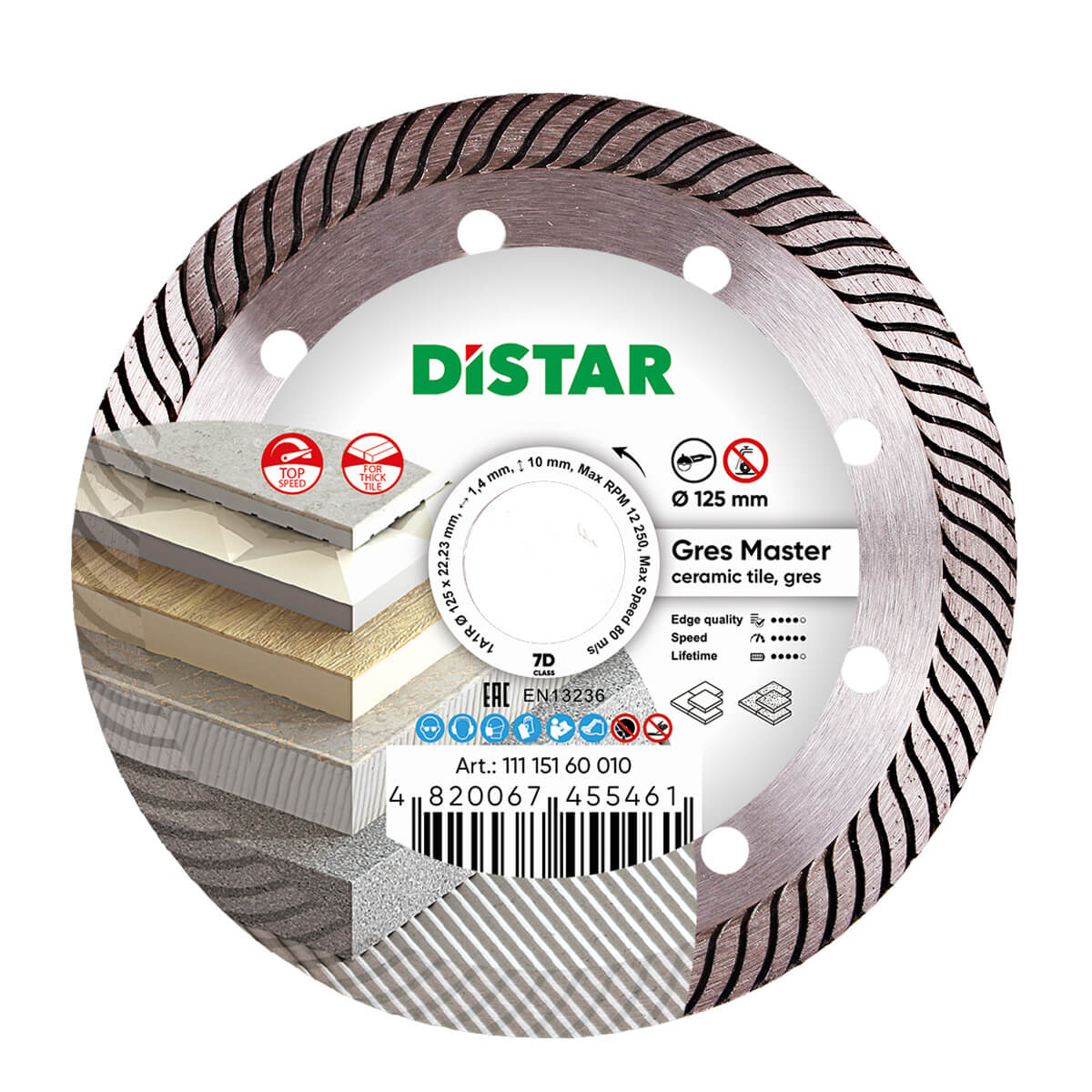 Diamantscheibe Für Steinzeug Master 1251,41022,23 - Td-di 5461