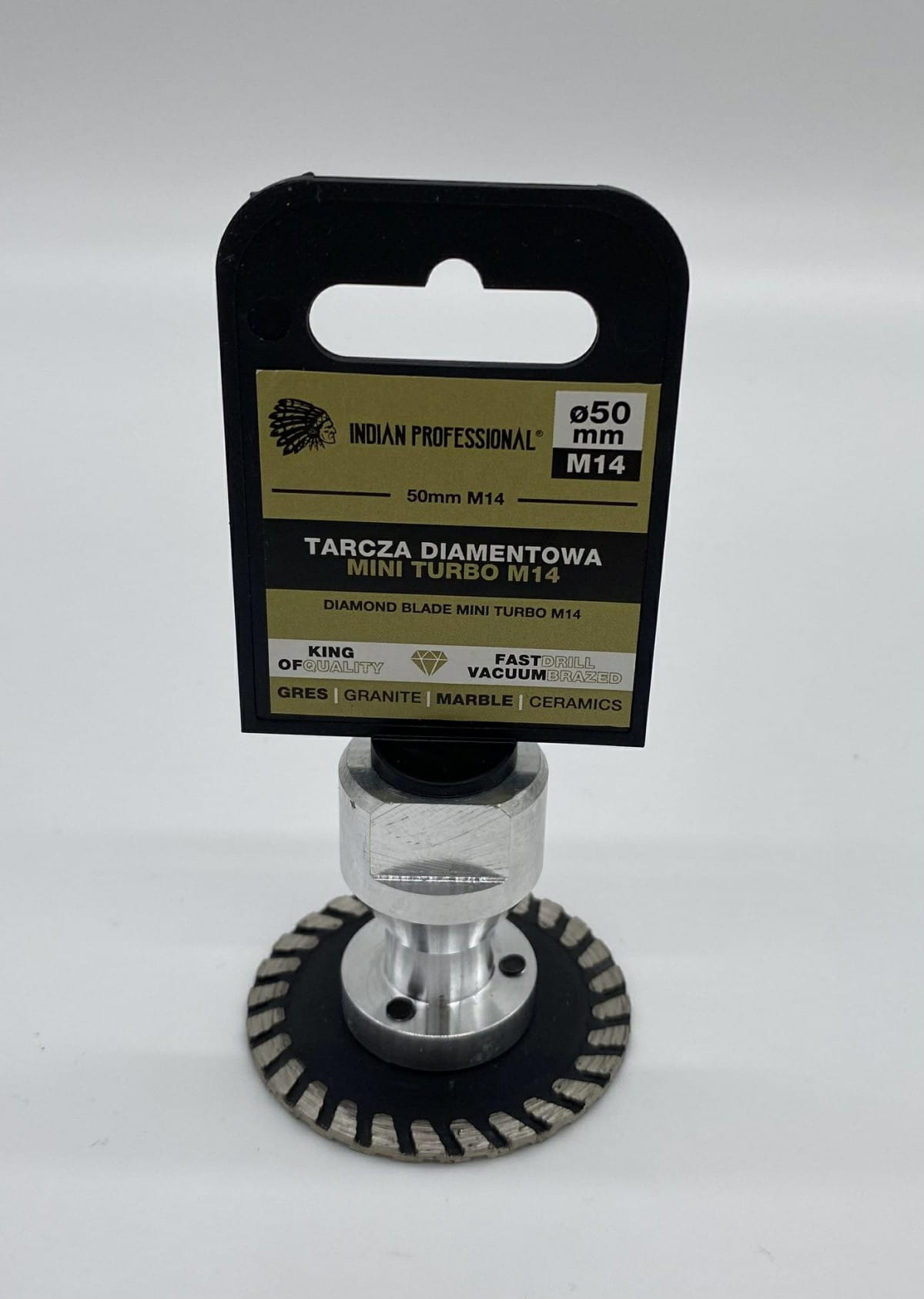 Diamant-schnittsscheibe 50 Mm M14 Mini Turbo /indian Professional