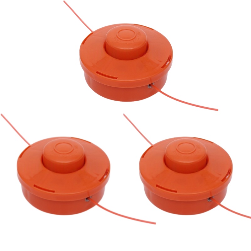 Universelle Freischneiderköpfe M10 X 1,25, Für Benzin-gartenfreischneider (3 Stück) – Orange