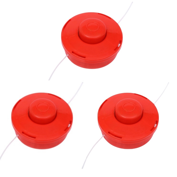 Universelle Freischneiderköpfe M10 X 1,25, Für Benzin-gartenfreischneider (3 Stück) – Rot