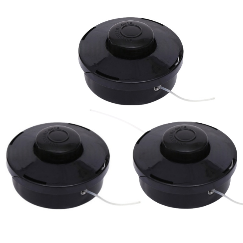 Universelle Freischneiderköpfe M10 X 1,25, Für Benzin-gartenfreischneider (3 Stück) – Schwarz