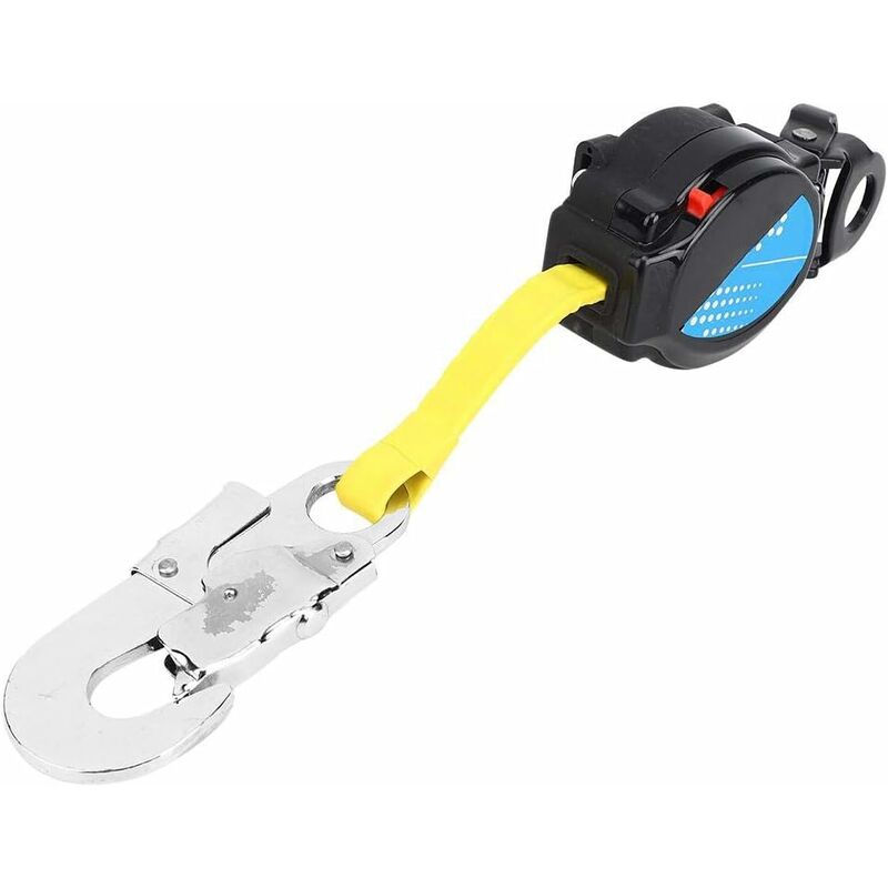 Corde De Protection Contre Les Chutes De 1,6 M, Fabrication Professionnelle, Corde De Sécurité Anti-chute De Haute Résistance, Ceinture De Sécurité Télescopique À Contrôleur Automatique
