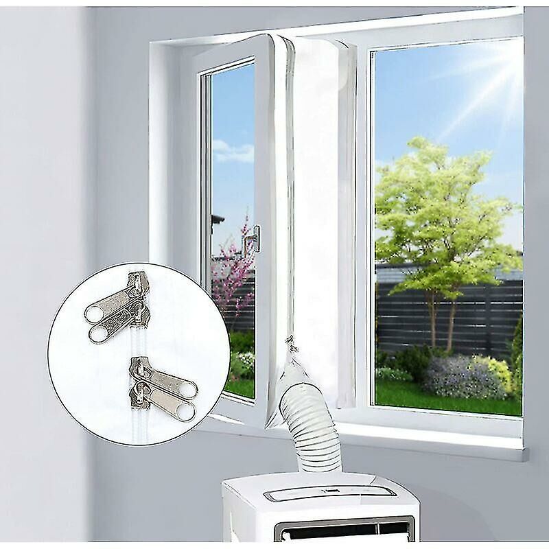 400cm Air Conditioning Window Seal Mobile Air Conditioning Window Sealing Fabrics Air Conditioning Window Seal Mobile Air Conditioner Accessory For