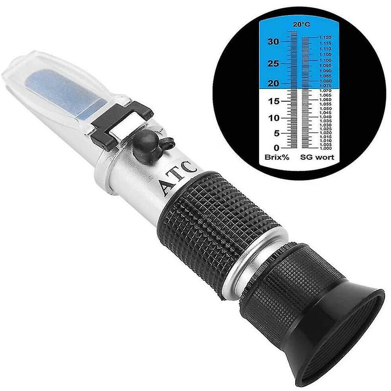 Crea Refractometer Brix Sugar 0-32% Sugar Content Measuring Device