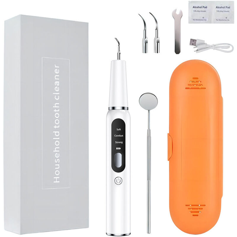 Hydropulseur Dentaire Ultrasonique Portable Pour Éliminer La Plaque Dentaire Et Le Tartre À Domicile, Brosse À Dents Portable