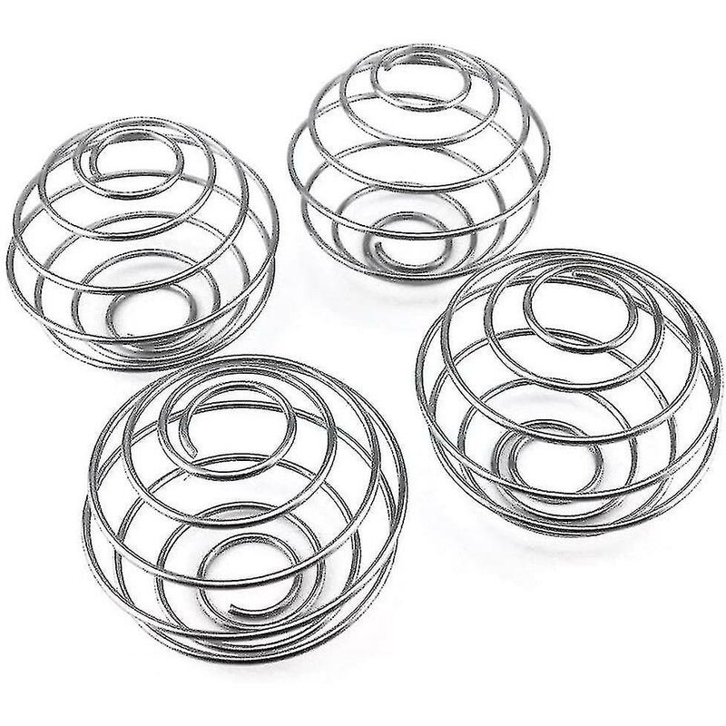 Crea 4pcs Stainless Steel Spring Ball Mixing Wire Whisk Ball For Shaker Cup Bottle Mixer