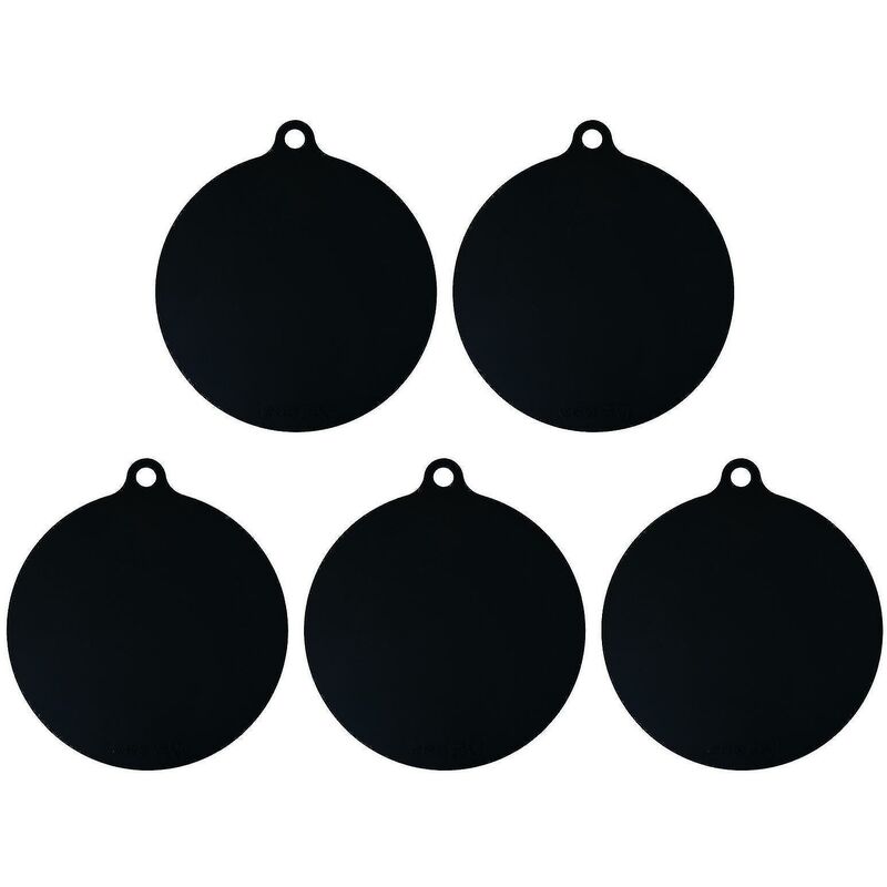 Crea 5 Pack Electric Induction Hob Protector Mat Anti-slip Mat , Black--