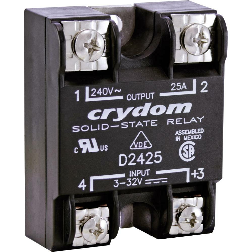 [neuwertig] B-ware Crydom Halbleiterrelais D2410 10 A Relais Lastrelais Schaltspannung Max. 280 V/ac