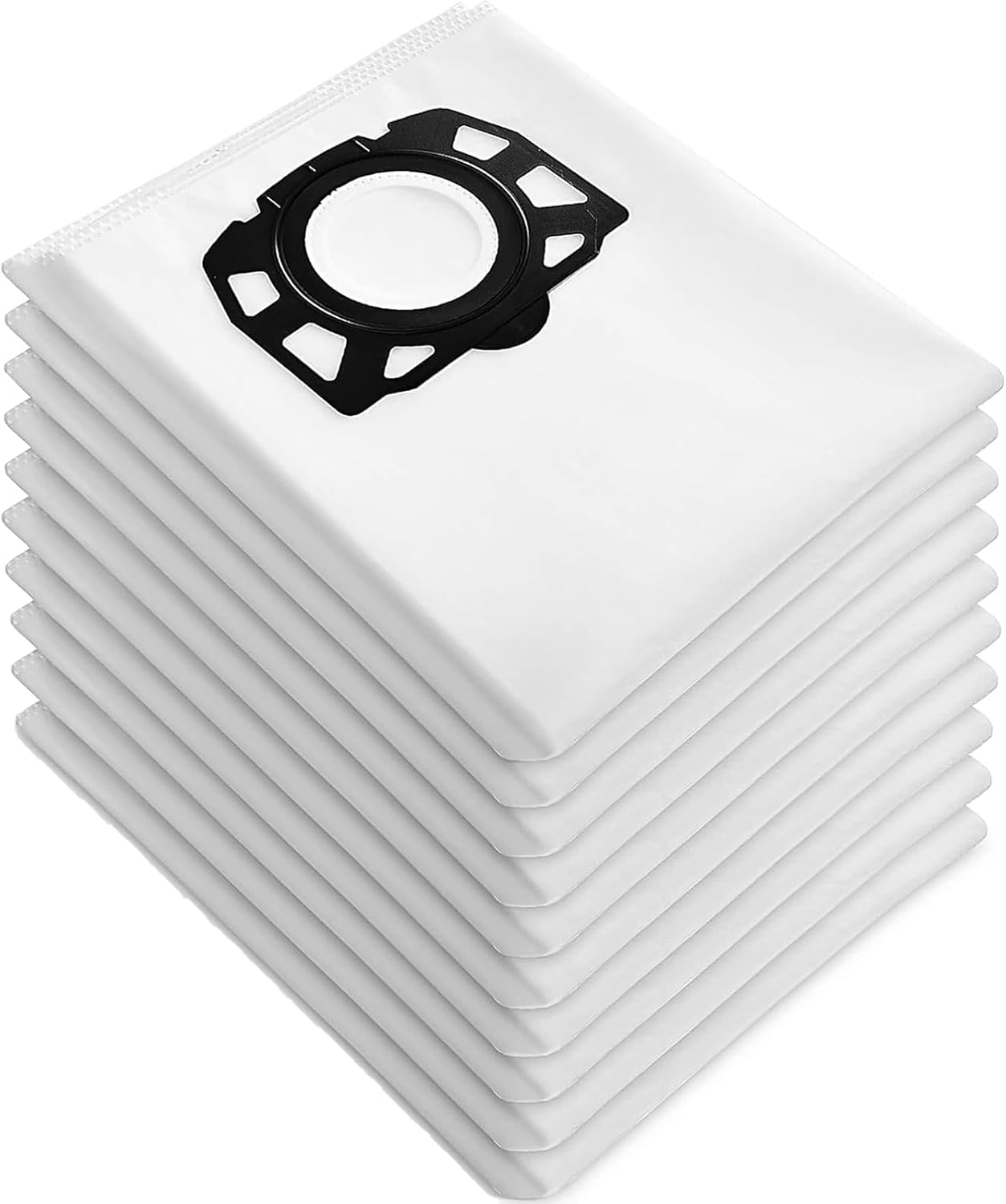 Set Aus 10 Staubsaugerbeuteln Für Kärcher Wd4, Wd5, Wd6, Mv4, Mv5, Mv6 – Waschbare Staubsaugerbeutel Für Nass- & Trockensauger