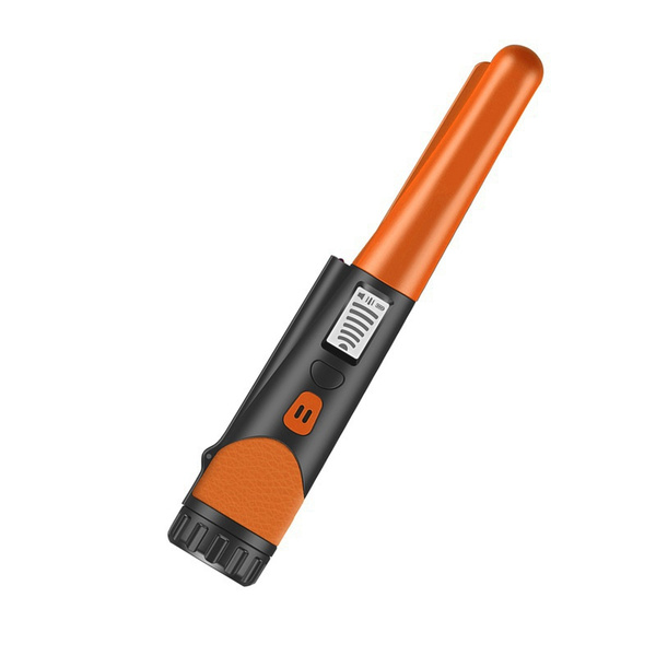Hochempfindlicher Tragbarer Metalldetektor, Led-anzeige, Goldfinder, Zeiger, 1 Stück (orange)