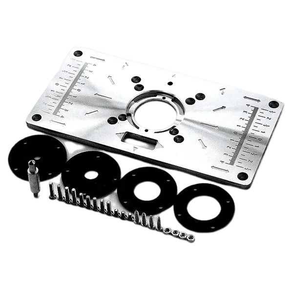 Aluminium-frästisch-einlegeplatte, Holzbearbeitungswerkzeuge, 1 Set