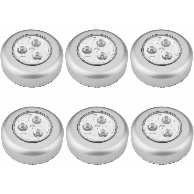 Bestandteile – Batteriebetriebene Led-aufkleber, Led-nachtlicht, 3-batterien-led-nachtlicht Für Kleiderschrank/regal/flur/küche/korridor – Batterien Nicht Enthalten