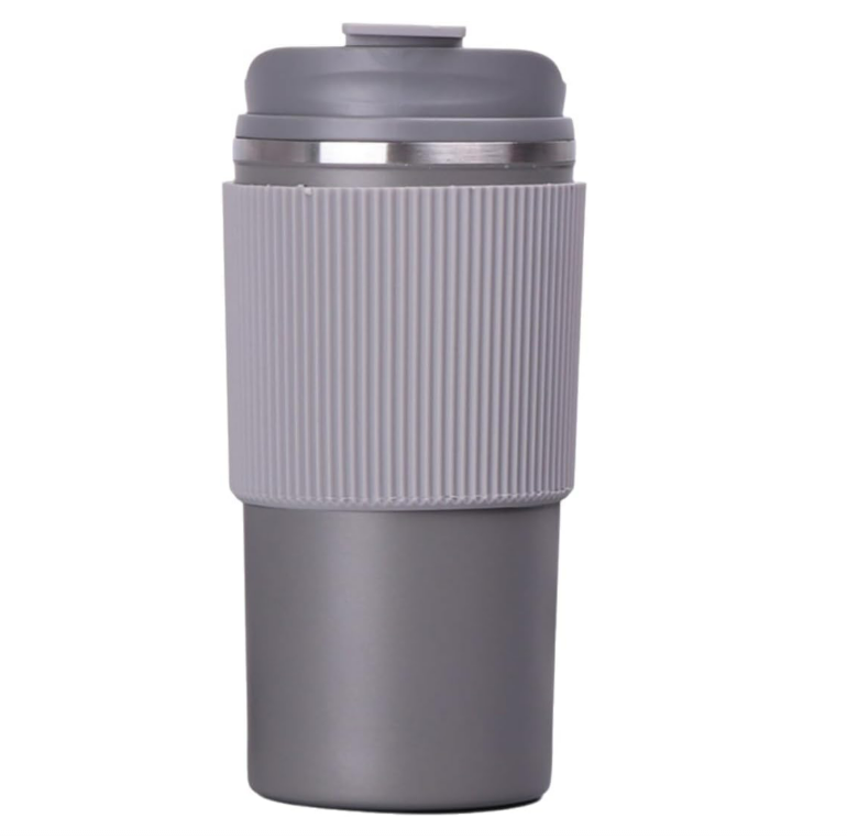 450-ml-isolierbecher – Tragbarer Isolierbecher Für Kaffee – Auslaufsicherer Reisebecher Mit Deckel – Doppelwandiger Becher Für Kaffee, Tee Und Heißgetränke – Wiederverwendbarer Reisebecher Für Auto, B