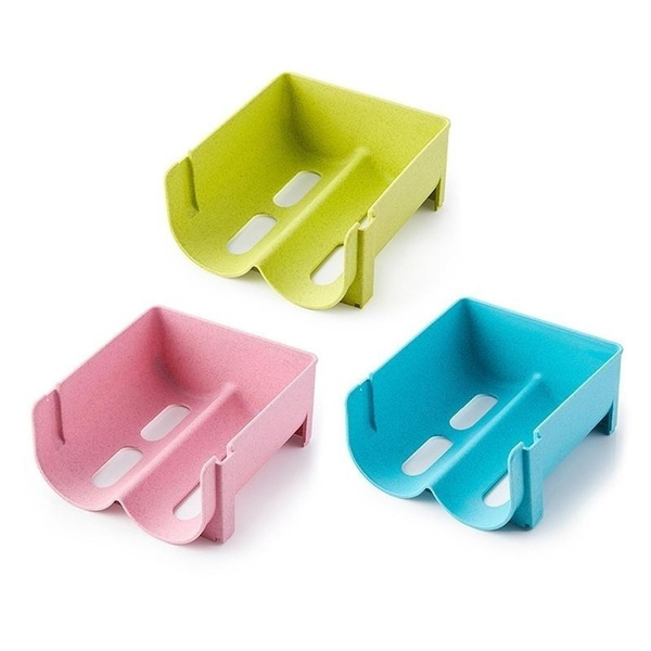 Stapelbare Kühlschrankbox, Stapelbarer Flaschenhalter, Flaschenregal, Bierdosenhalter, Küchenschrank-organizer, 3-teilig