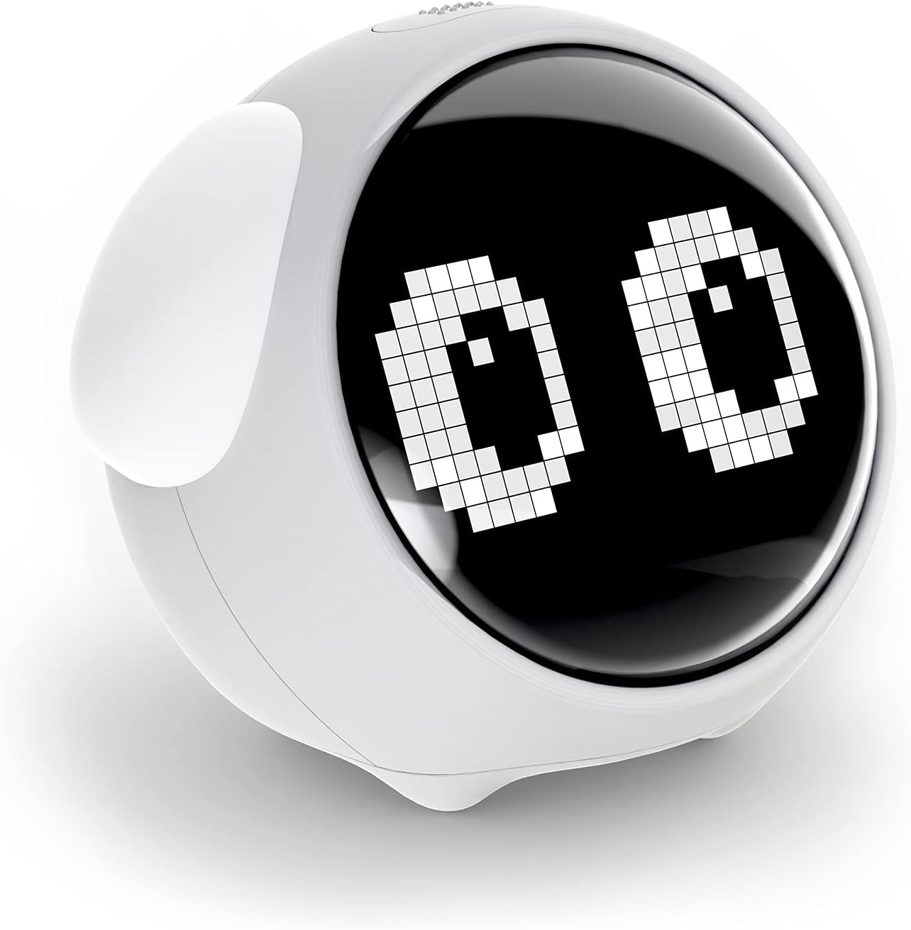 Kreativer Pixelwecker Mit Gesichtsausdrücken, Smarter Led-wecker Für Studentenzimmer, Heller Digitaler Elektronischer Wecker.