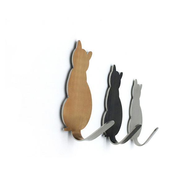 Set Wasserfester, Selbstklebender Edelstahlhaken Für Bad Und Küche, Rostfrei, Roségoldfarben