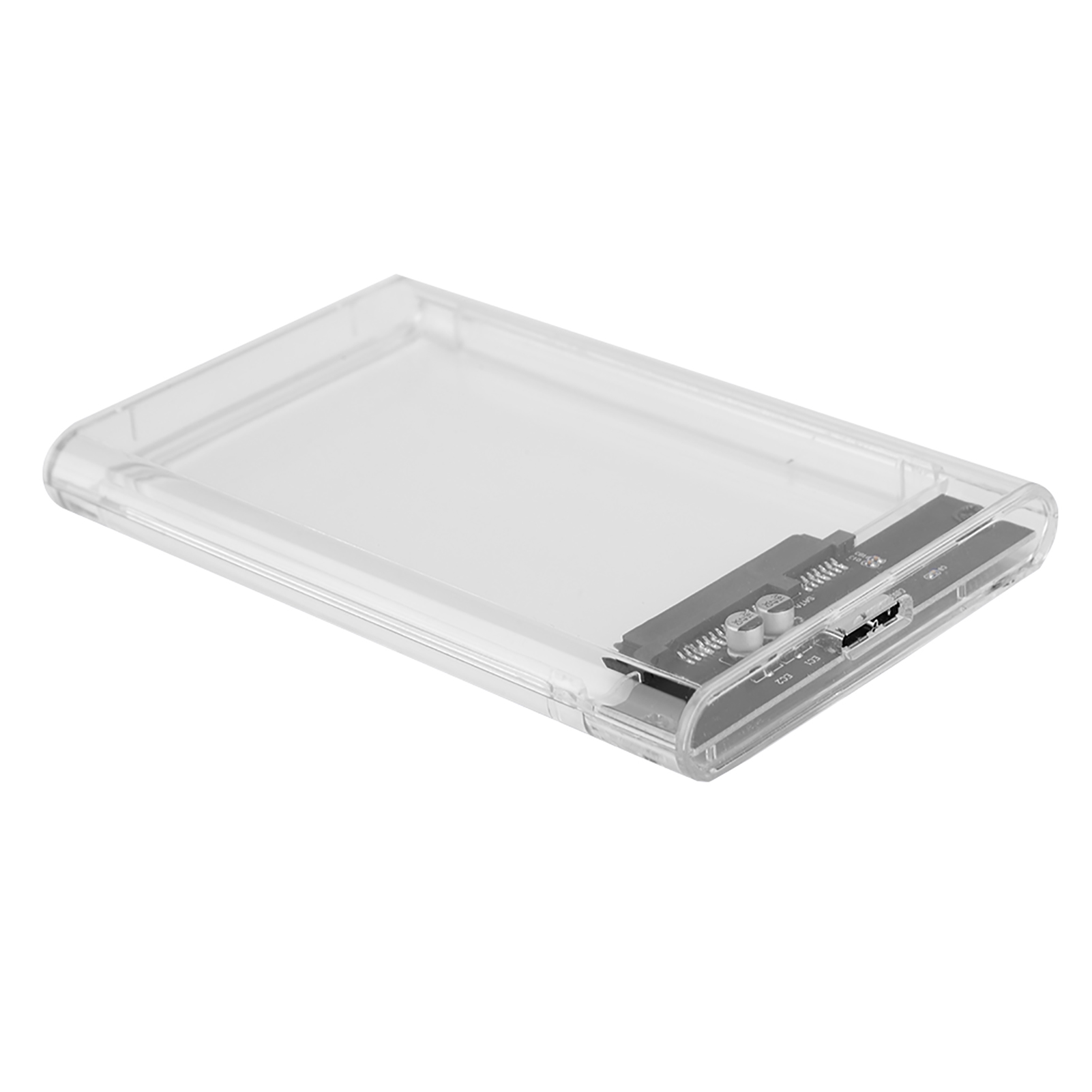 Transparentes Gehäuse Für Externe Usb-3.0-festplatten, 2,5-zoll-laptop-festplattengehäuse, Sata-seriell-anschluss, Ssd
