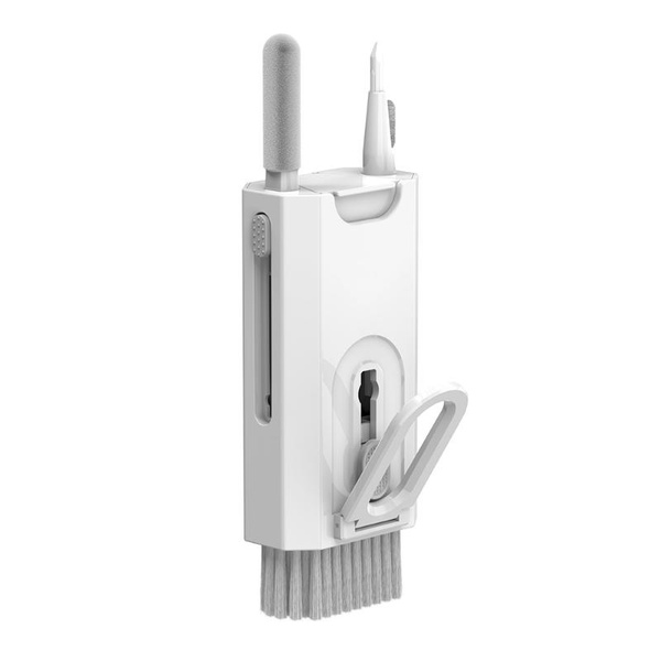 3-in-1 Computer-tastatur-reinigungsset (bürste, Werkzeug Zum Entfernen Der Tastenkappen), Bluetooth-headset-bürste, Airpods-bürste Usw.