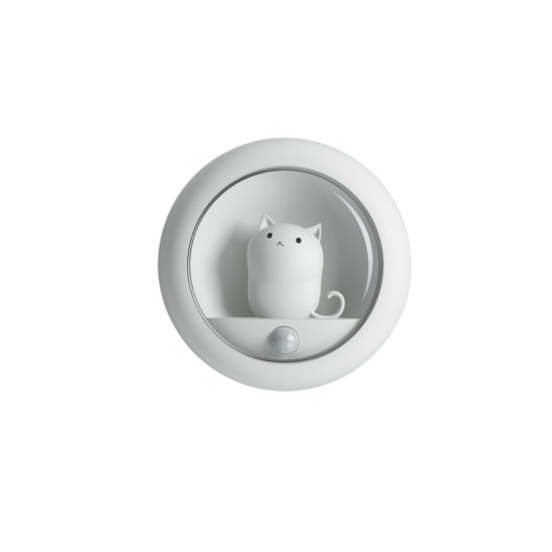Neues, Kreatives Led-nachtlicht Mit Usb-anschluss Und Bewegungssensor Für Flur, Kleiderschrank Und Schlafzimmer (nachtkatze)