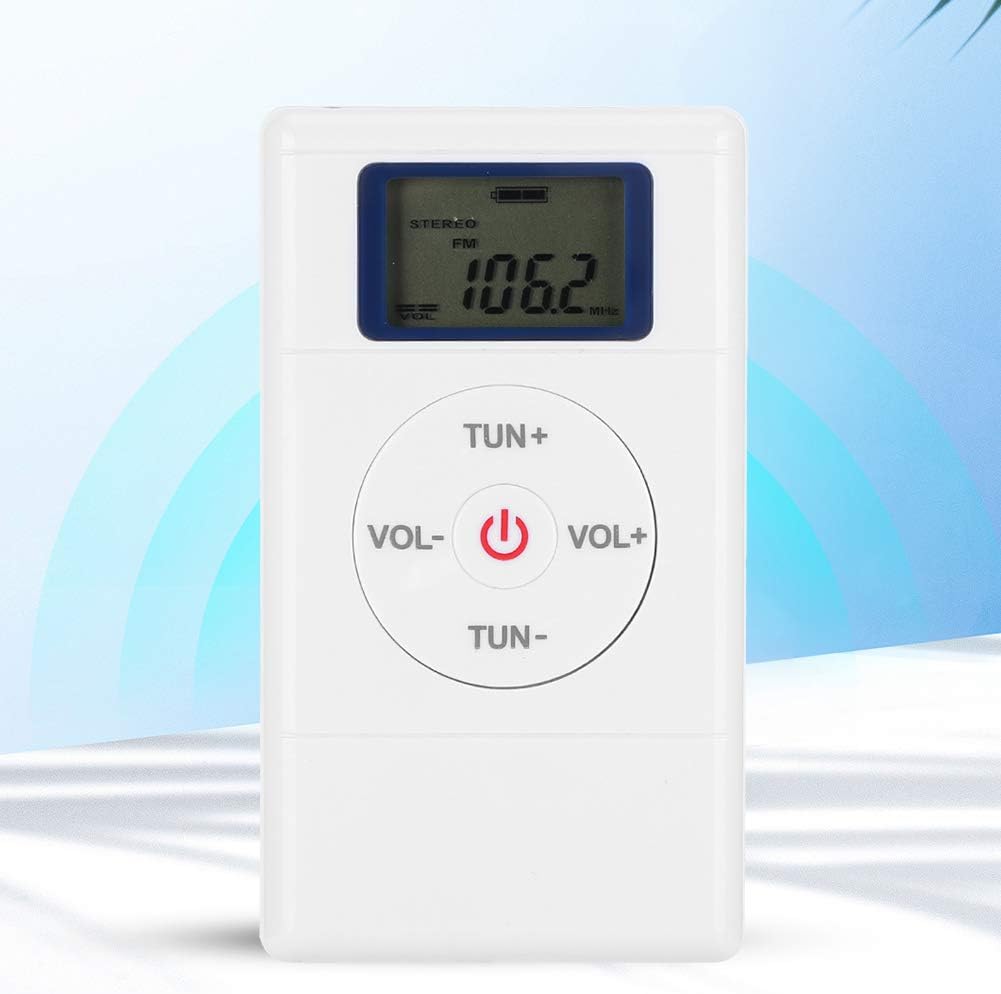 Tragbares Kopfhörerradio, Mini-digitalradio (fm), Walkman-audioradio Mit Kabel Und Kopfhörern, Wiederaufladbarer Akku, Kleines Taschenradio Zum Gehen/laufen