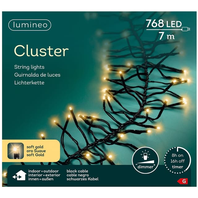Led Clusterbeleuchtung Outdoor 700cm-768l