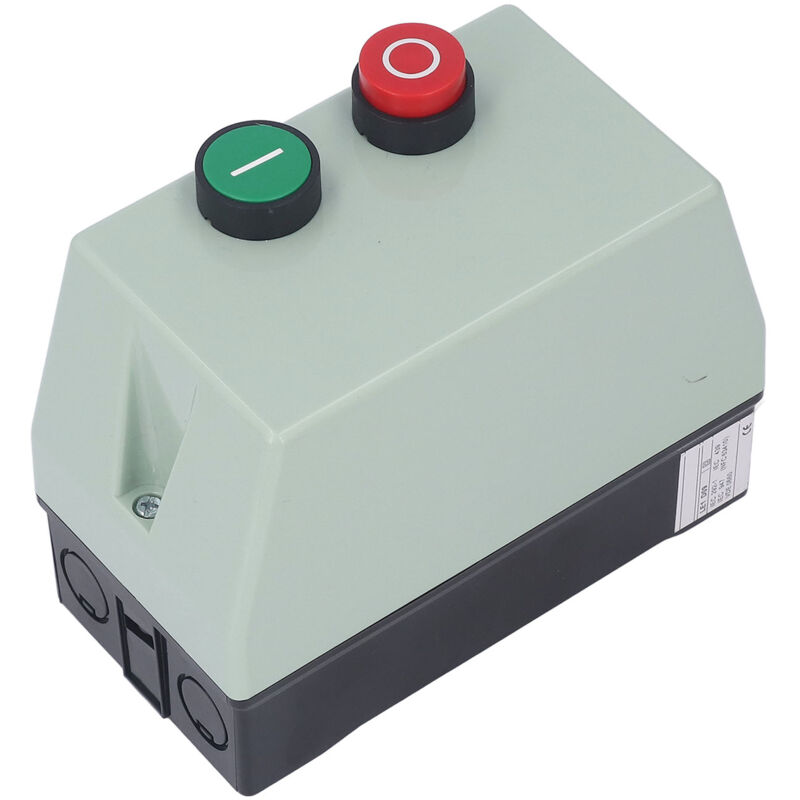 [neuwertig]wasserdichter Magnetstarter Und Flammhemmender, Einphasiger Magnetschalterkasten 220 V 230 V, Dreiphasig 380 V 400 V 9–13 A