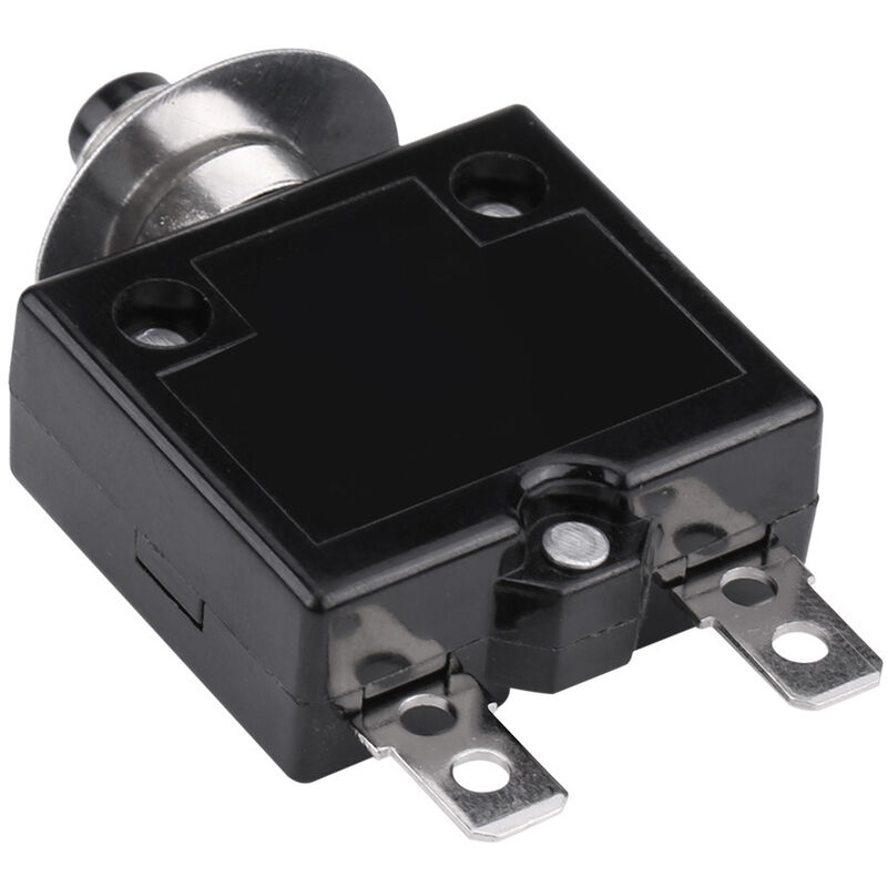 [neuwertig]thermischer Rücksetz-leistungsschalter, 125-250v Ac 50v Dc Überstromschutz-druckknopf-leistungsschalter (10 Ampere)