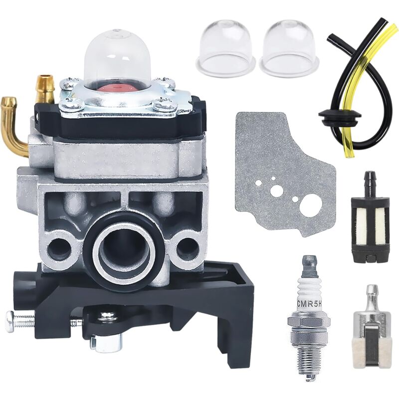 [neuwertig]jrisbo Vergaser-reparatursatz, Freischneider & Gebläse & 4-takt-motor Für Honda Gx25 Gx35 Ums425e Umk425e Umk435e Hhb25 Fg110 (mit Filterdichtung & Zündkerze)