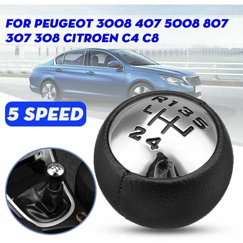 [neuwertig]5-gang-schaltknauf Für Peugeot 3008407 5008807307308 Citron C4