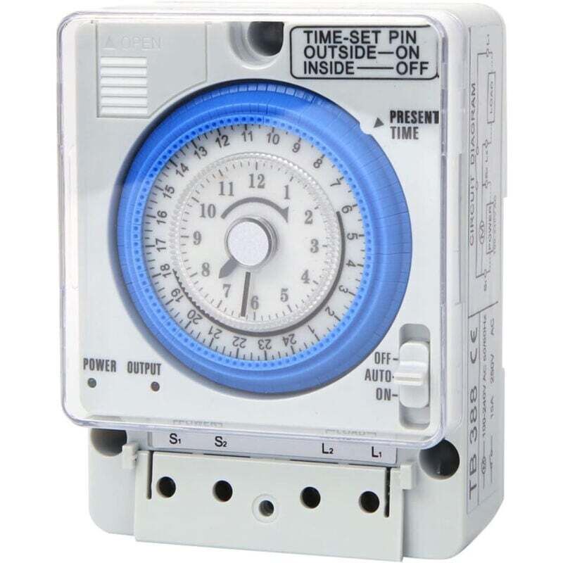 [neuwertig]küchenuhr, Mechanischer Analogtimer, 100-minuten-tagestimer, 230 V Wechselstrom