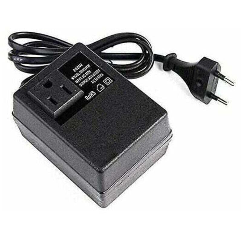 [neuwertig]200-w-reiseadapter-netzteil 110 V Auf 220 V Für Haushaltsgeräte