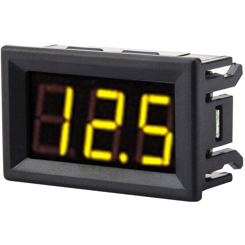 [neuwertig]digitales 0,56-zoll-gleichstrom-voltmeter (0–30 V) Mit Led-anzeige, 3-adrigem Spannungsmesser Und Verpolungsschutz
