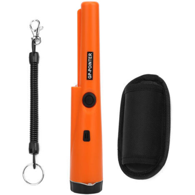 [neuwertig]eosnow Handmetalldetektor, Pointer, Goldsuche, Unterwassereinsatz, Kunstledertasche